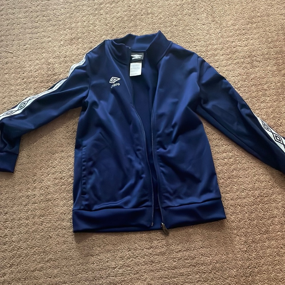 Boys Umbro zip sweatshirt
